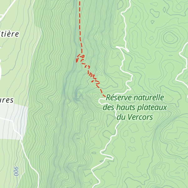 Map of L'Aiguille