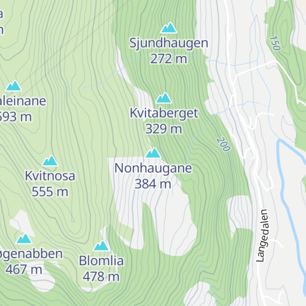 Map of Nonhaugane