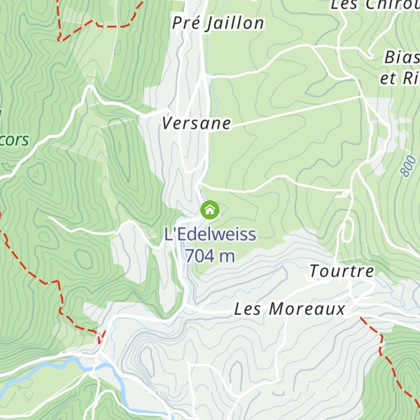 Map of L'Edelweiss