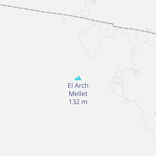 Map of El Arch Mellet