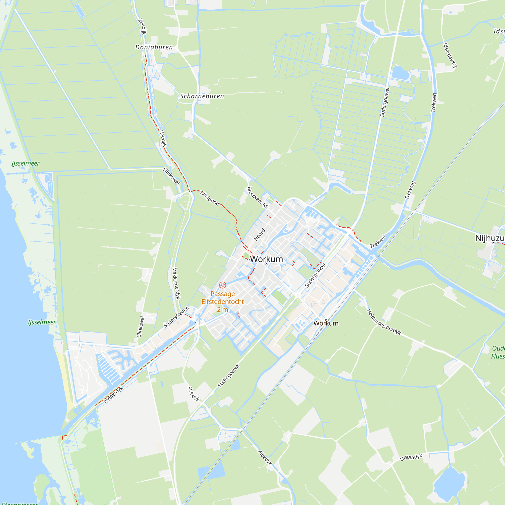 Tourist Information map