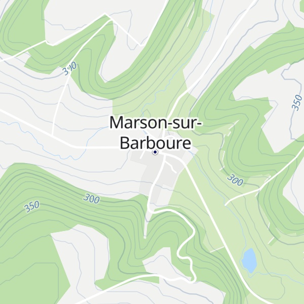 Map of Gîte de Marson-sur-Barboure