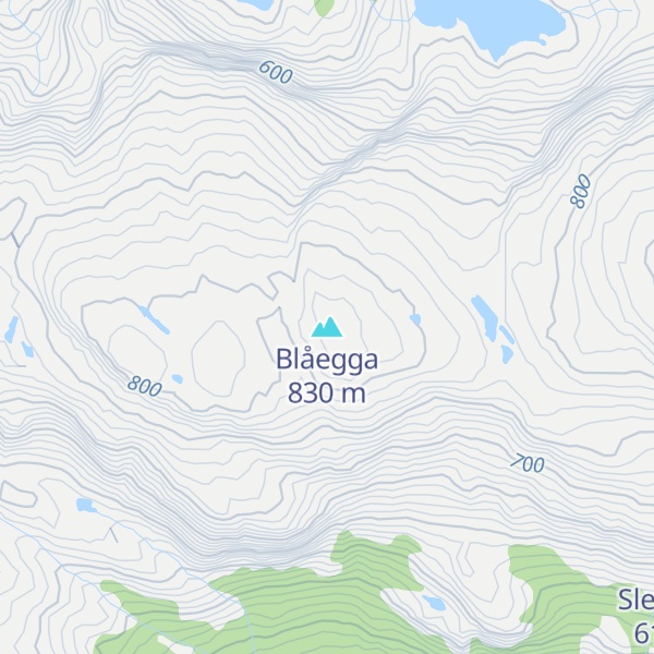 Map of Blåegga