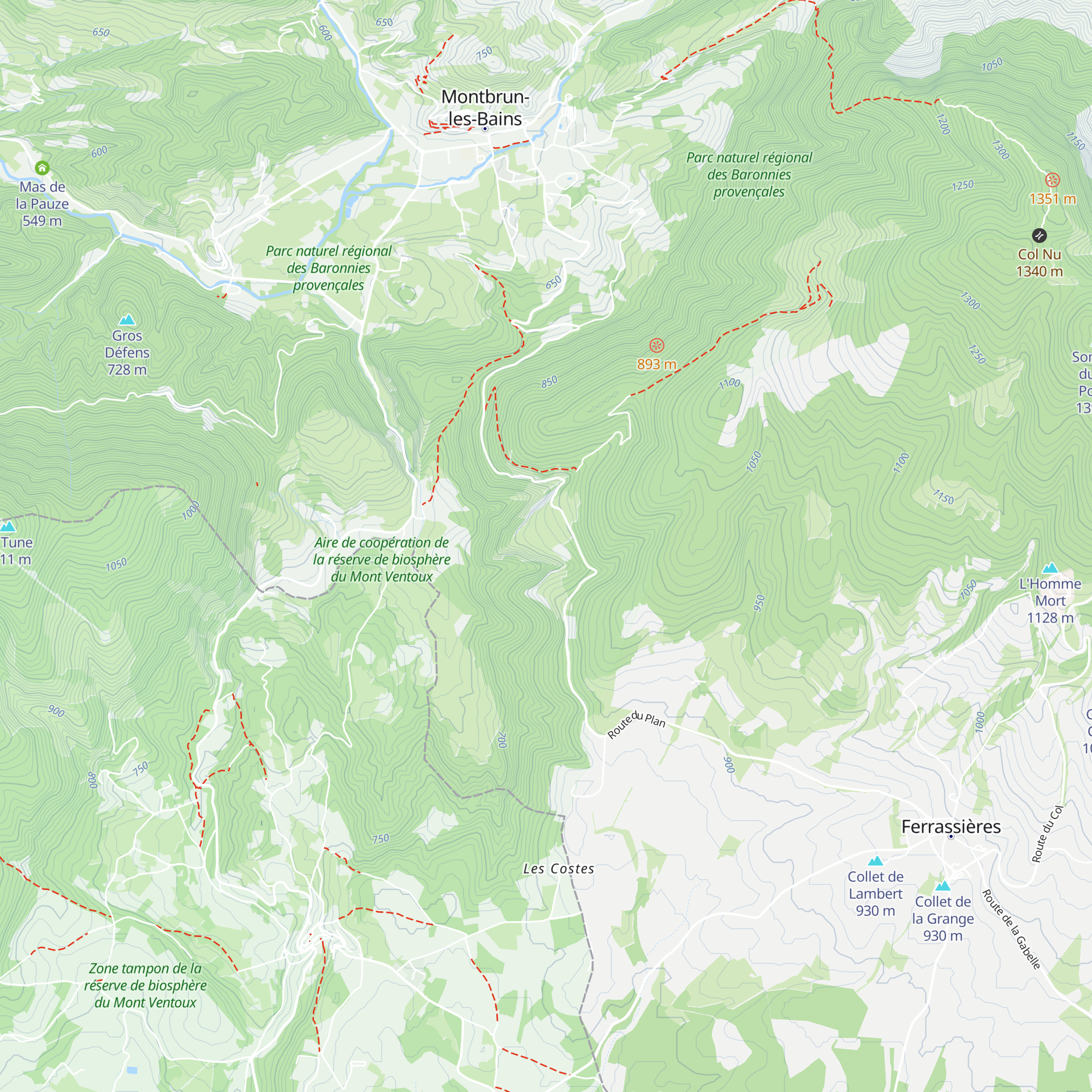 Saint Martin map