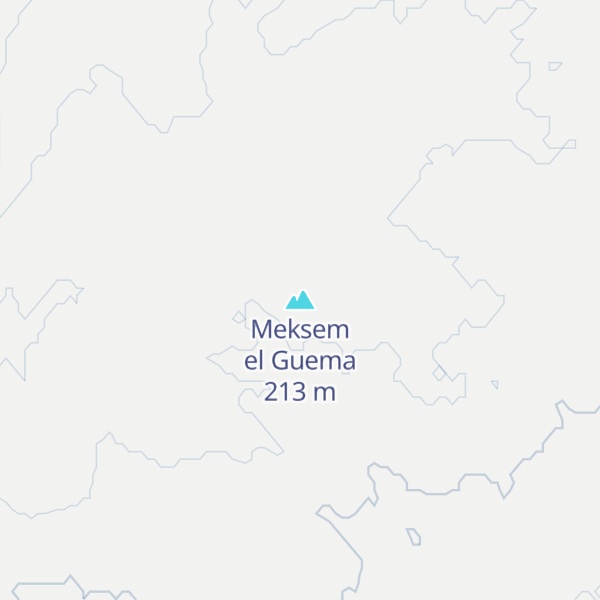 Map of Meksem el Guema