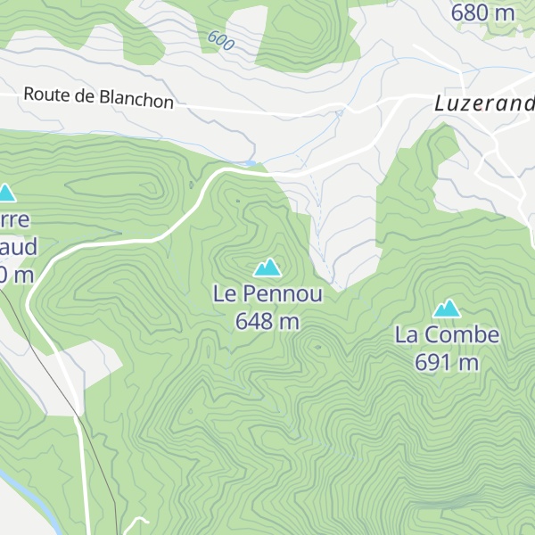 Map of Le Pennou