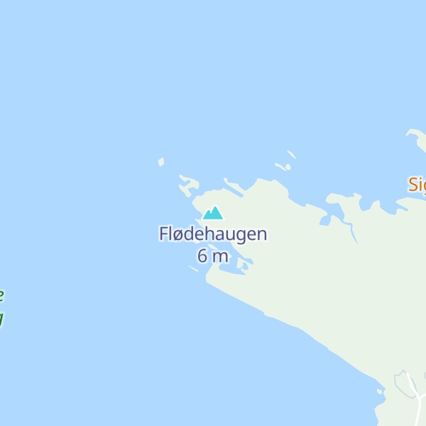Map of Flødehaugen