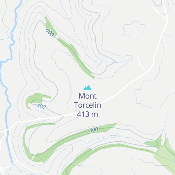 Map of Mont Torcelin