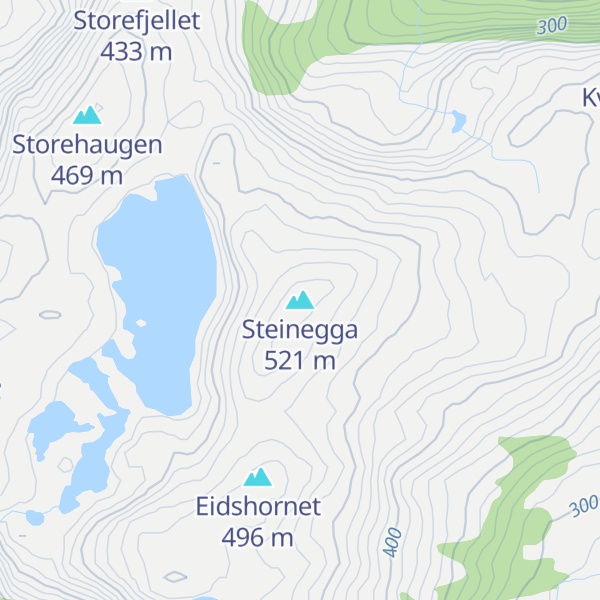 Map of Steinegga