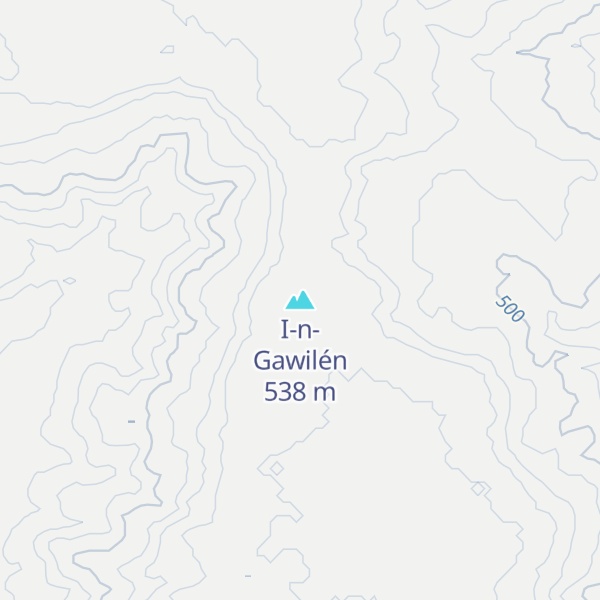 Map of I-n-Gawilén