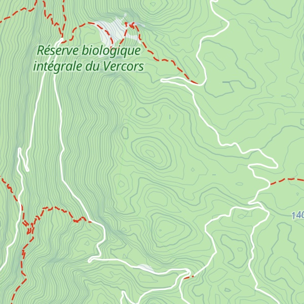 Map of Montagne du Grand Larve
