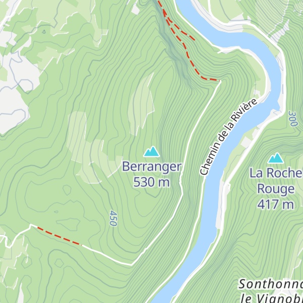 Map of Berranger