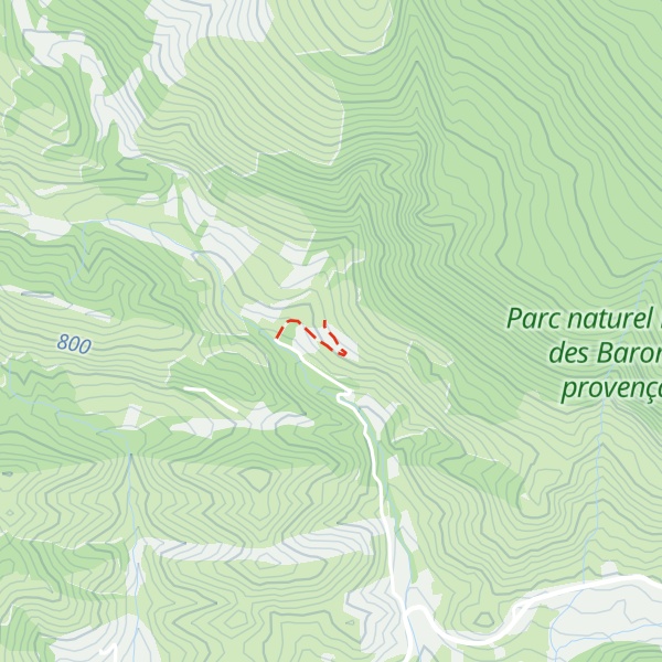 Map of La Boucoule