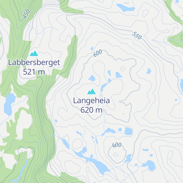 Map of Langeheia