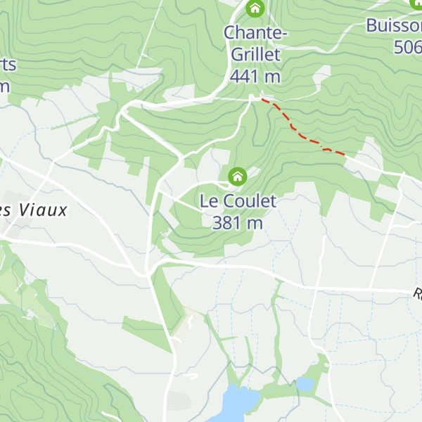 Map of La Castellane