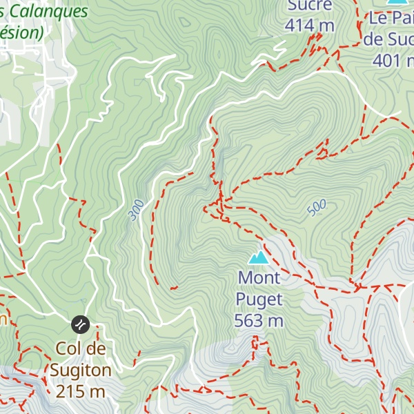 Map of Aiguille Guillermin
