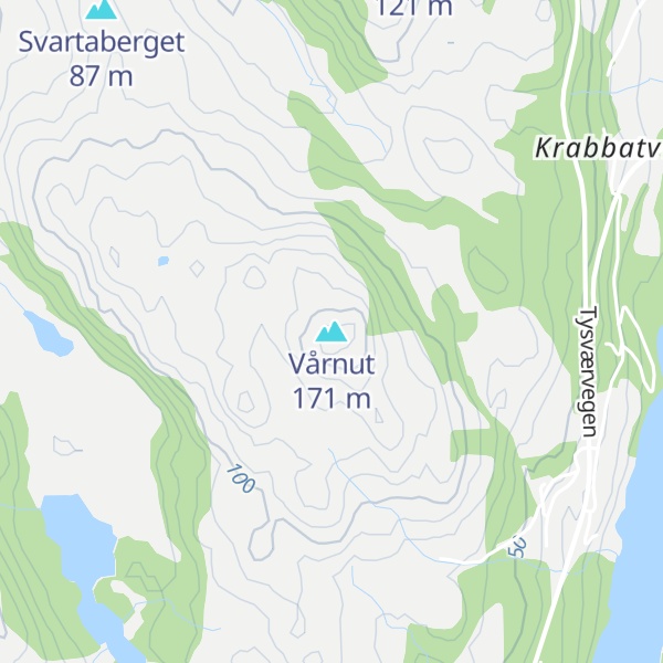 Map of Vårnut
