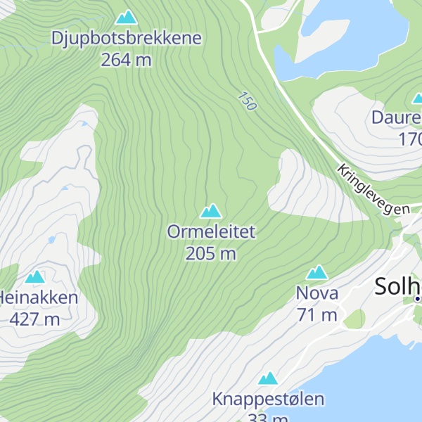 Map of Ormeleitet