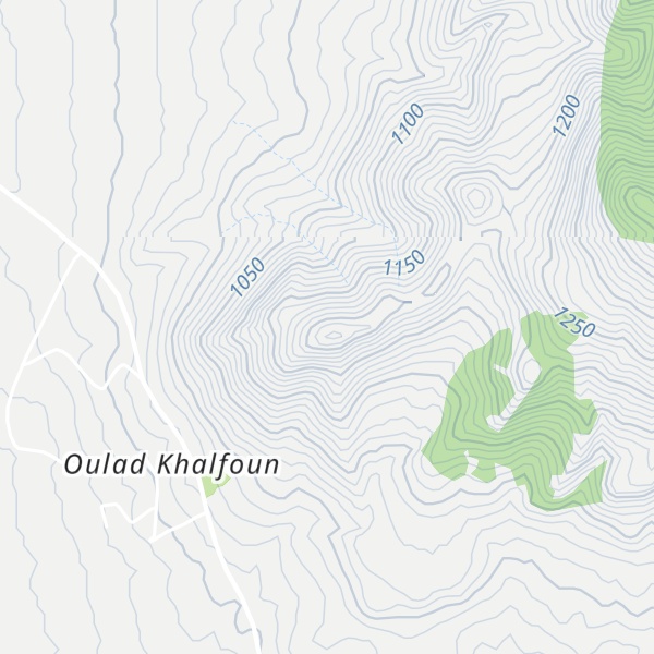Map of Koudiet Lemdaoui