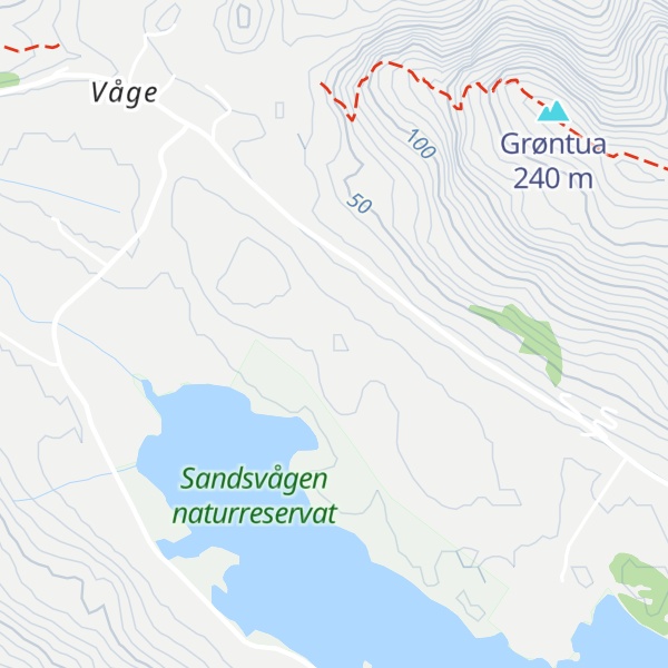 Map of Arehaugen
