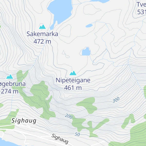 Map of Nipeteigane