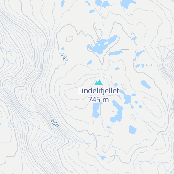 Map of Blåfjellet