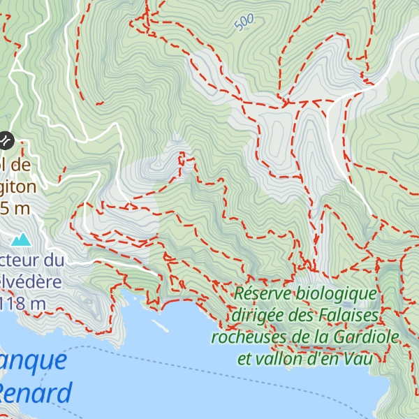 Map of Secteur Bivouac