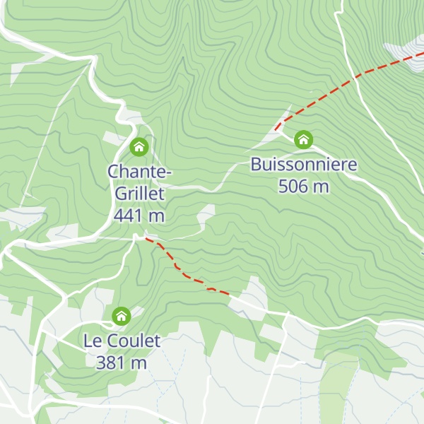 Map of La Gavotte