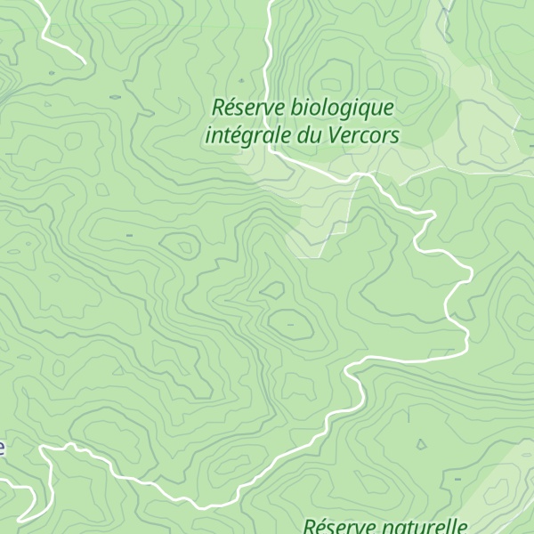 Map of Montagne de la Fourmillière