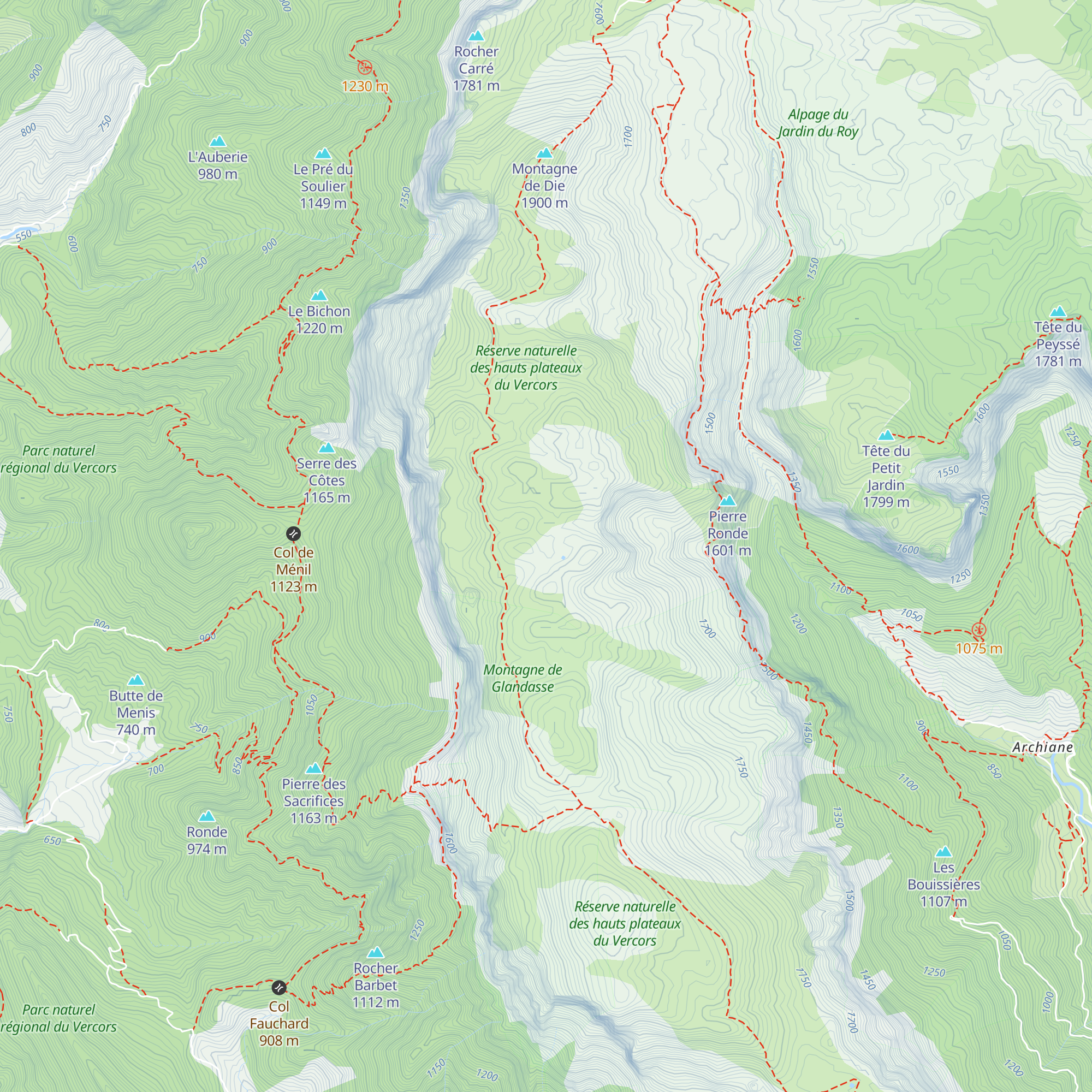 Bergerie de Laval d'Aix map