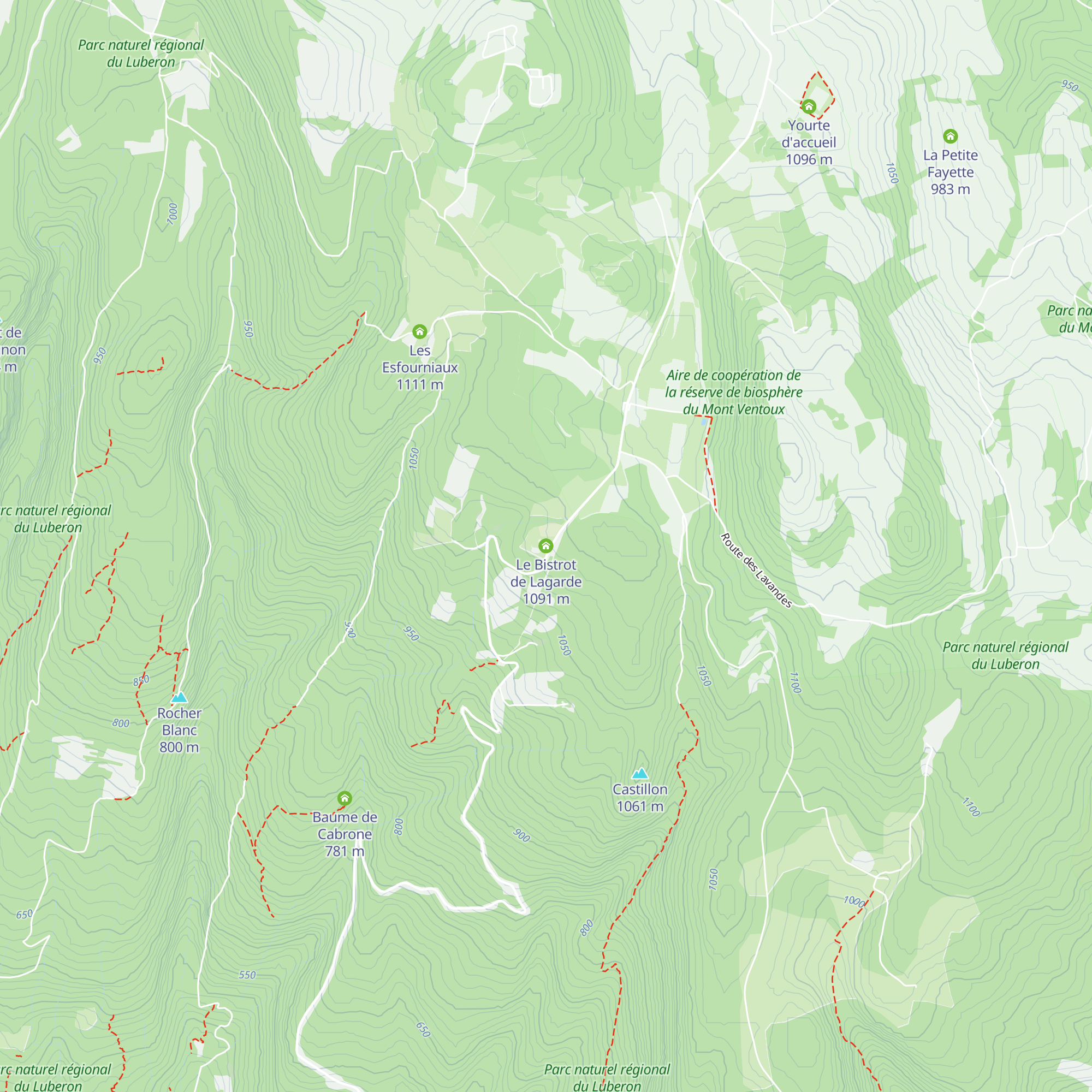 Le Bistrot de Lagarde map