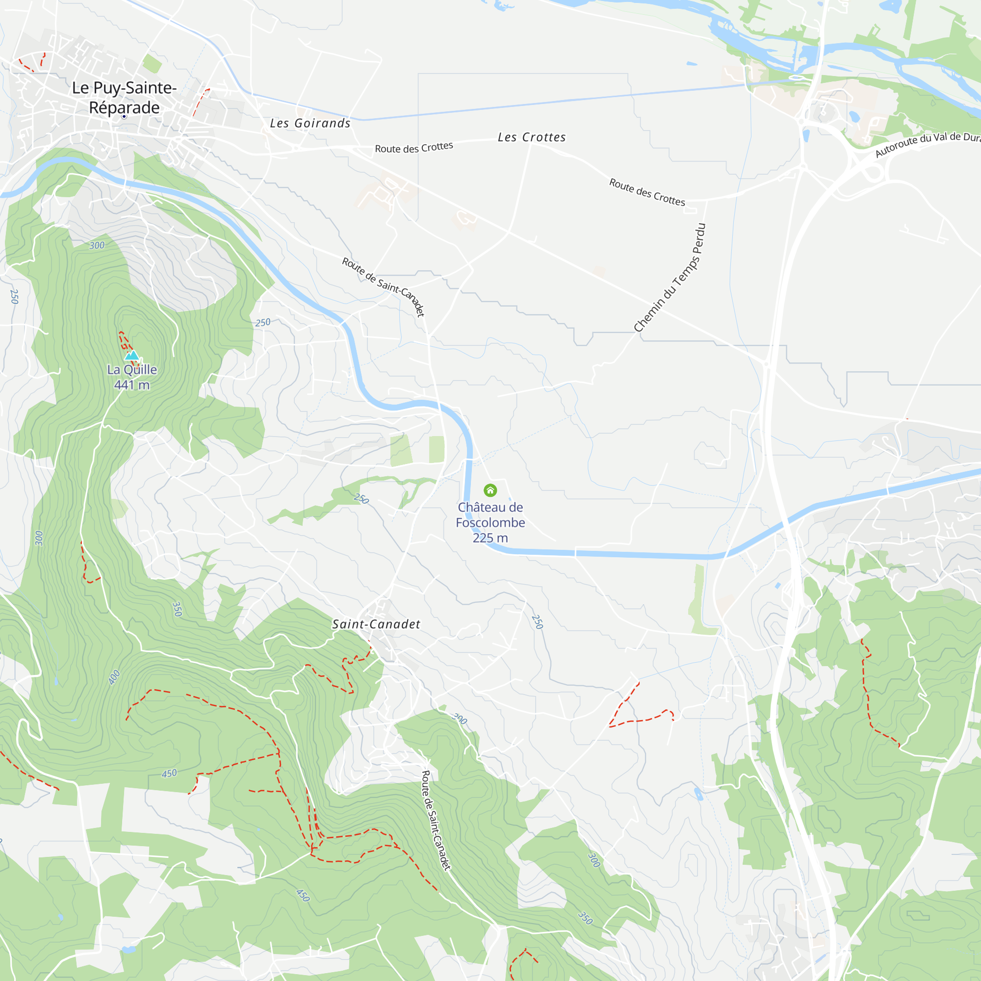 Château de Foscolombe map