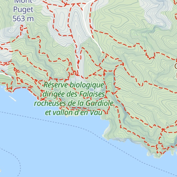 Map of Secteur Corniches David