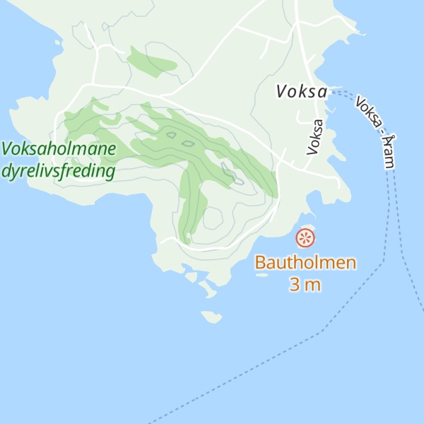 Map of Kviehaugen