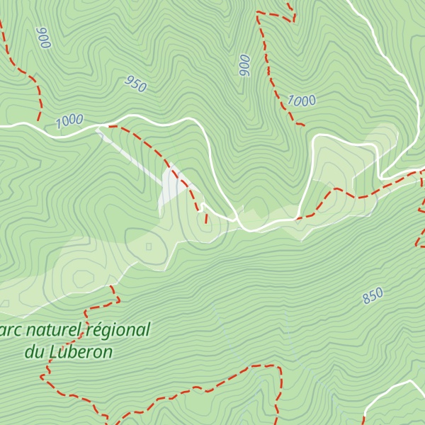 Map of Mourre Nègre