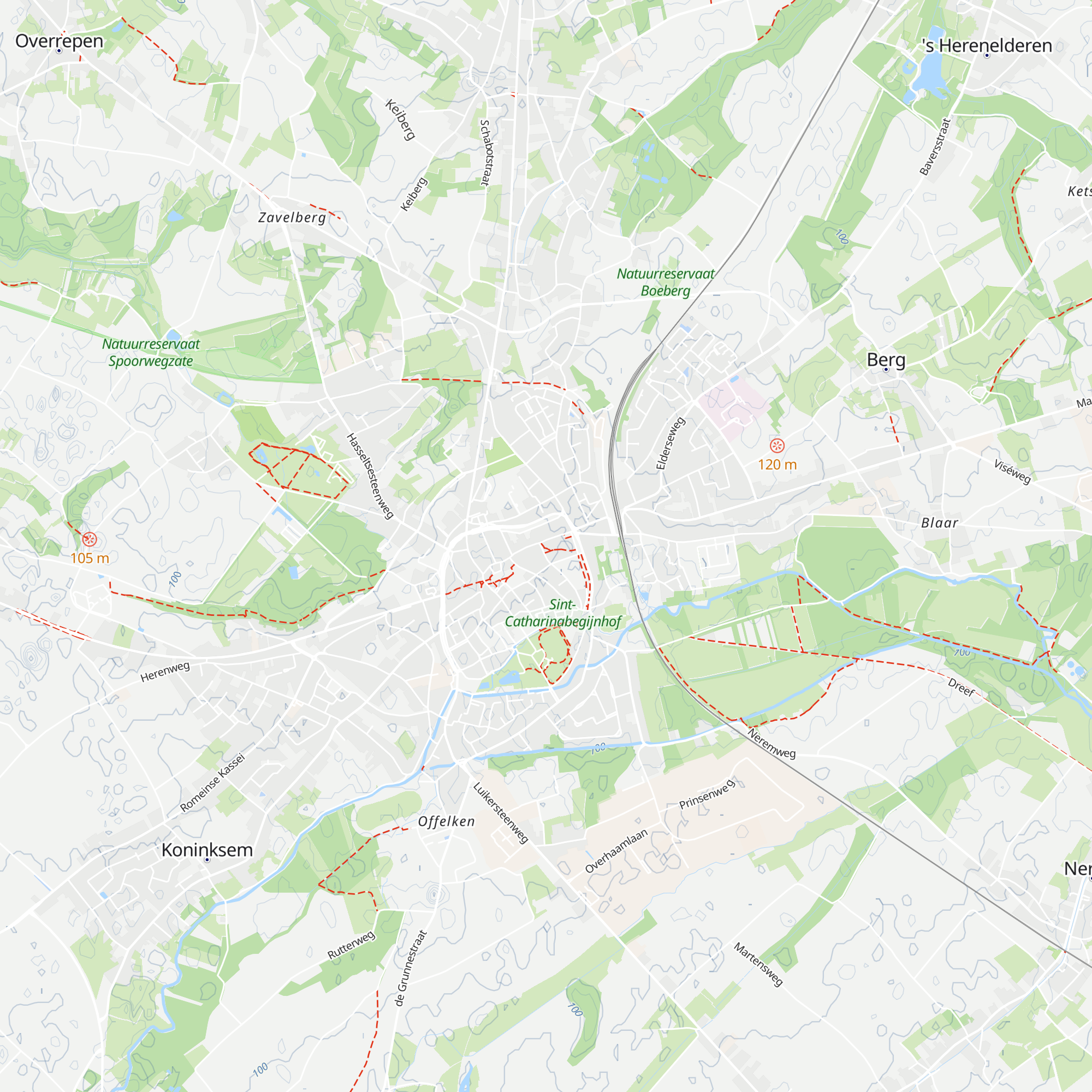 Visit Tongeren-Borgloon - Gasthuiskapel map