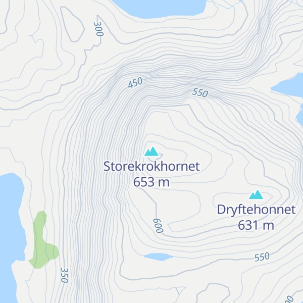 Map of Storekrokhornet