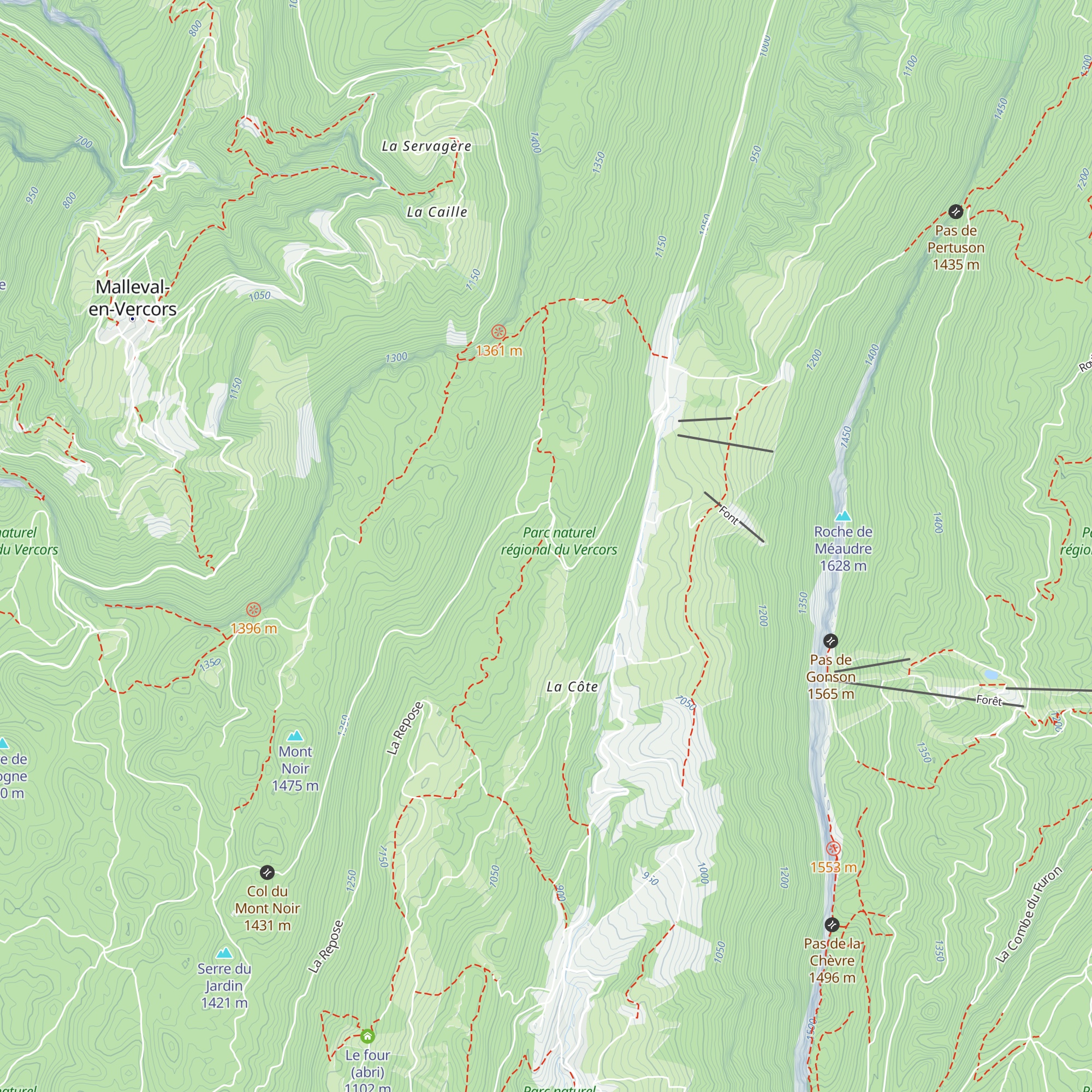 Émile Locatelli map