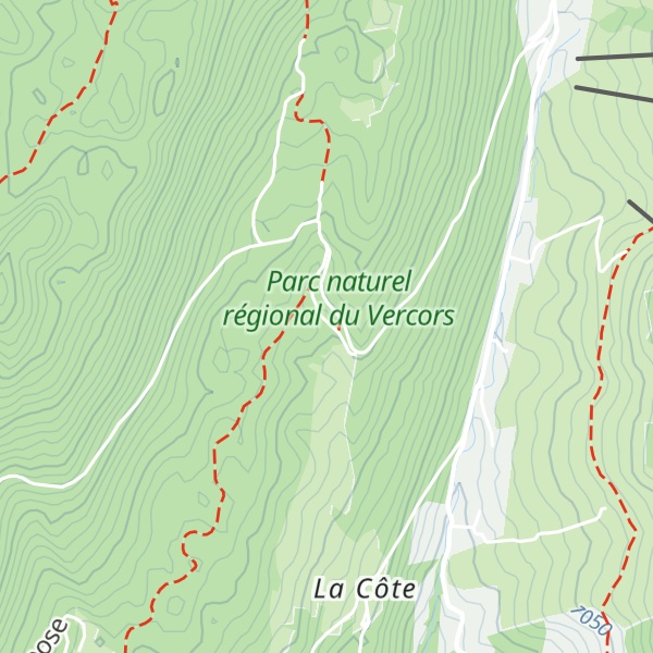 Map of Domaine Nordique Les Coulmes