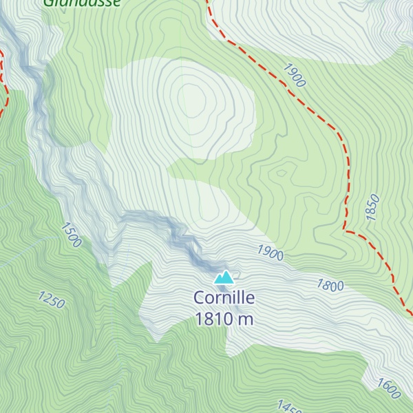 Map of Roc d'Ambane