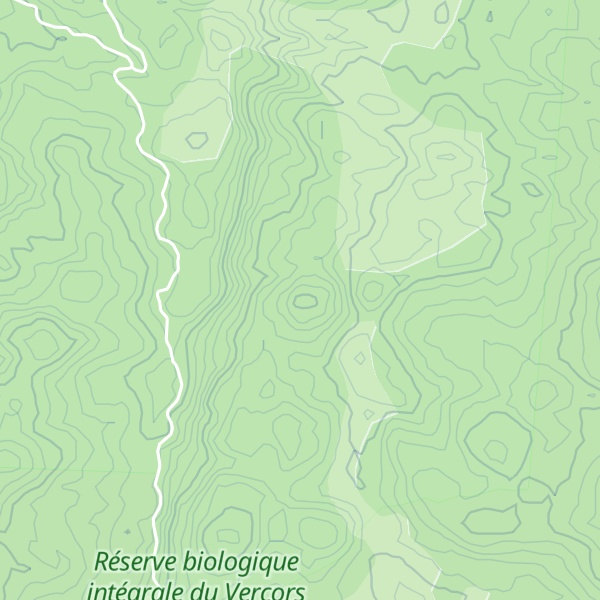 Map of Serre du Loup