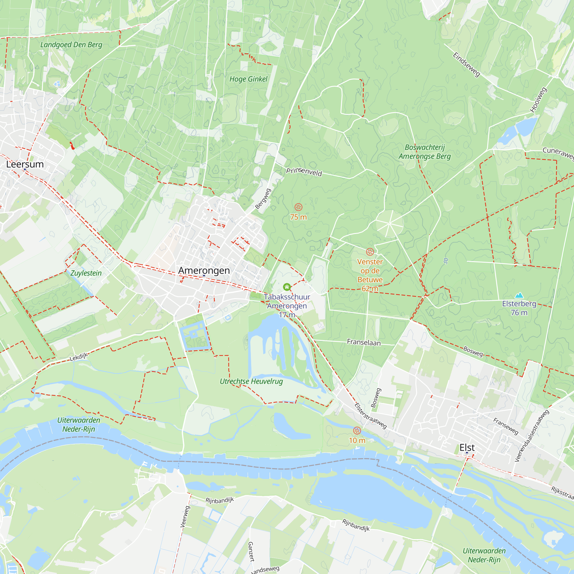 Tabaksschuur Amerongen map