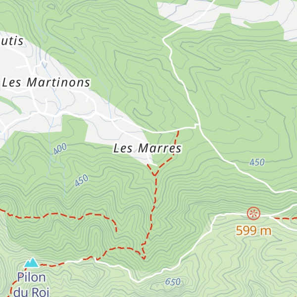 Map of Mimosa café