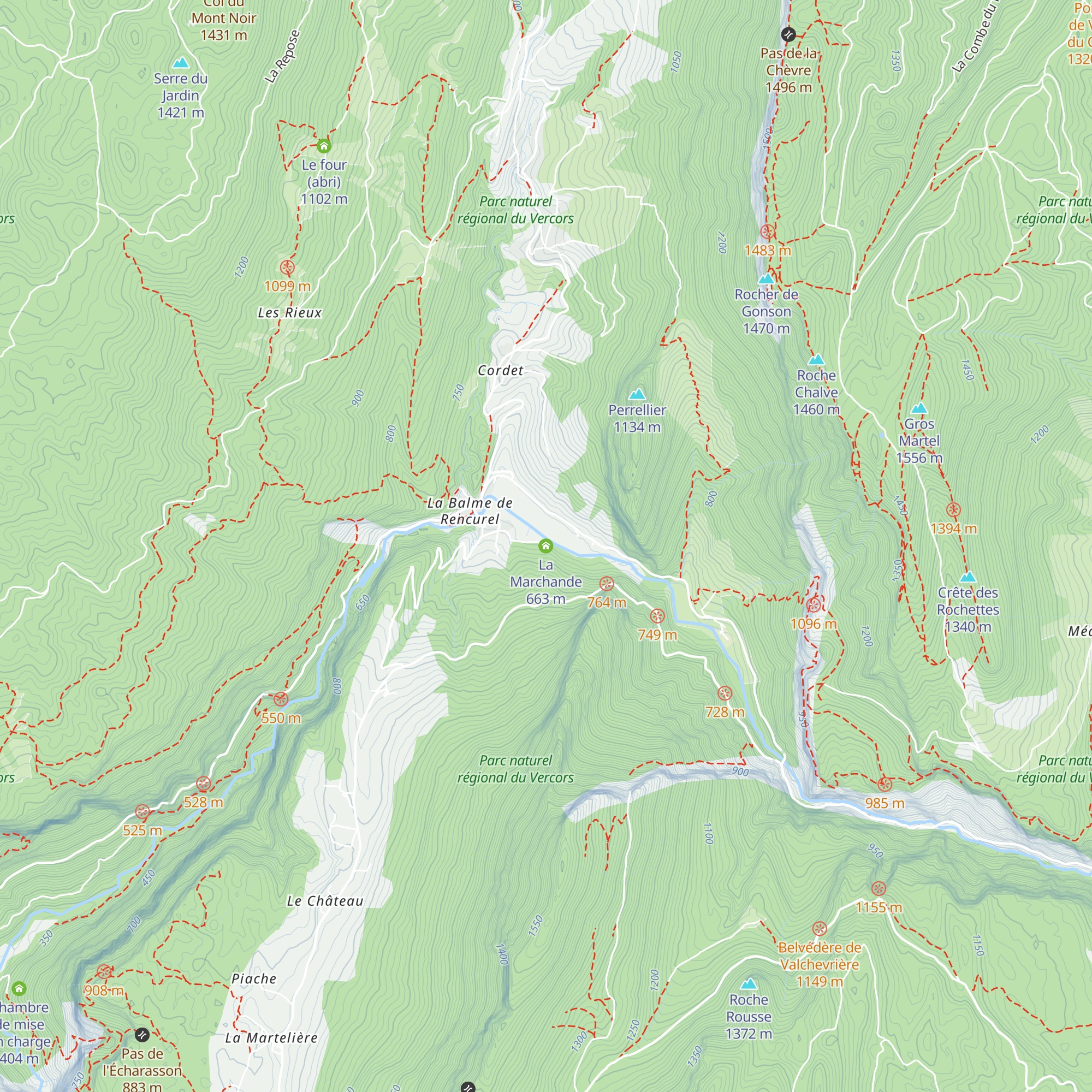 La Marchande map