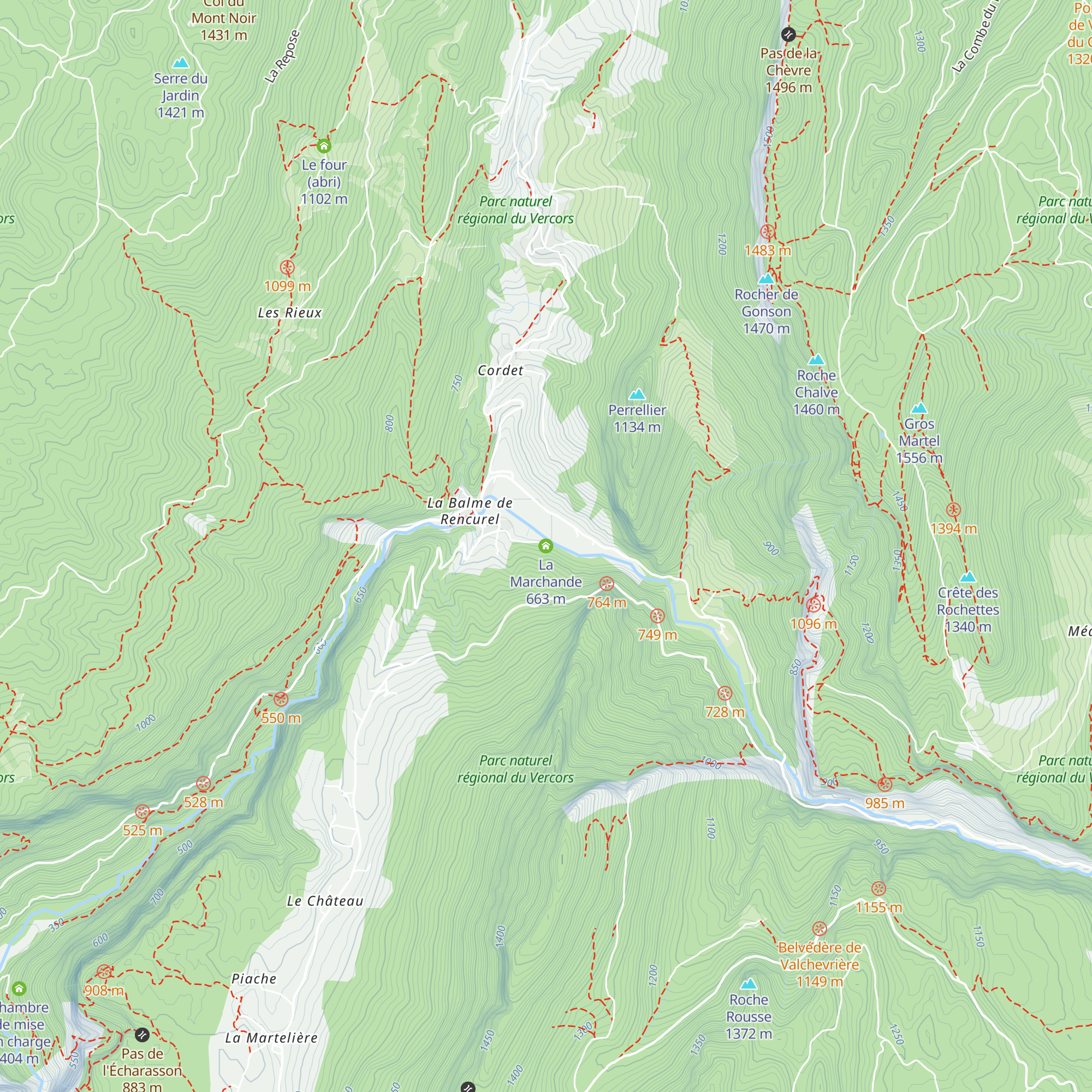 La Marchande map