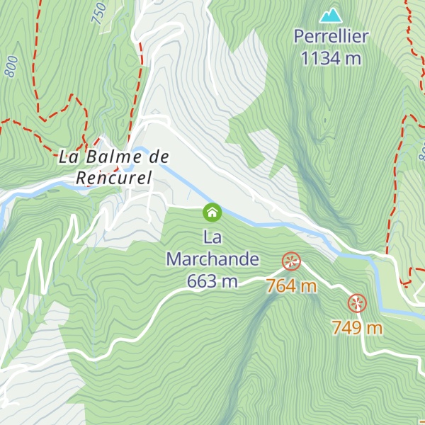 Map of La Marchande