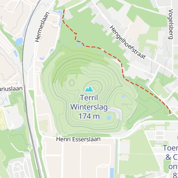 Map of Terril Winterslag
