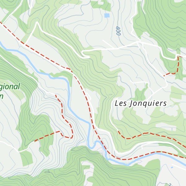 Map of Lou Caleù