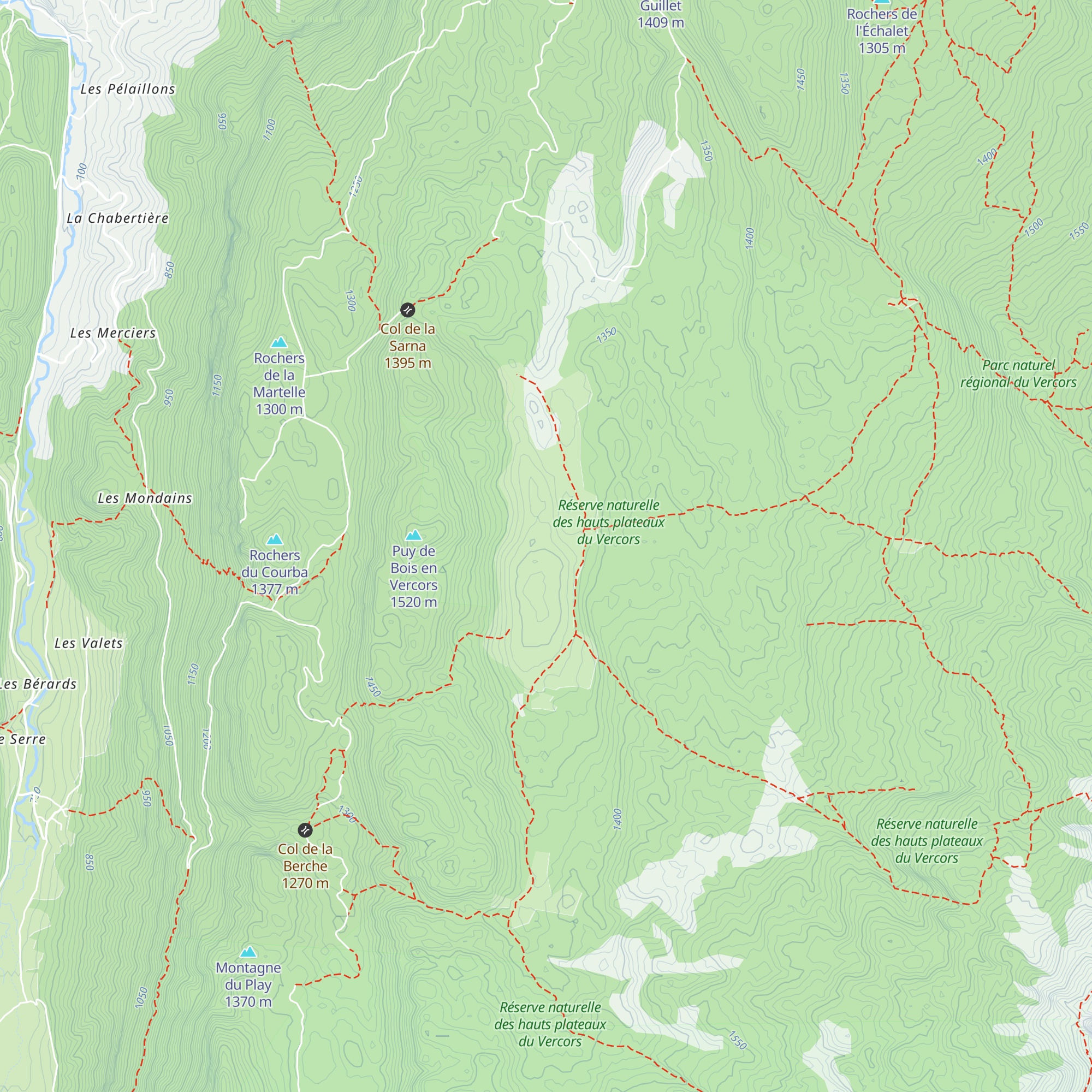 Bergerie de Darbounouse map