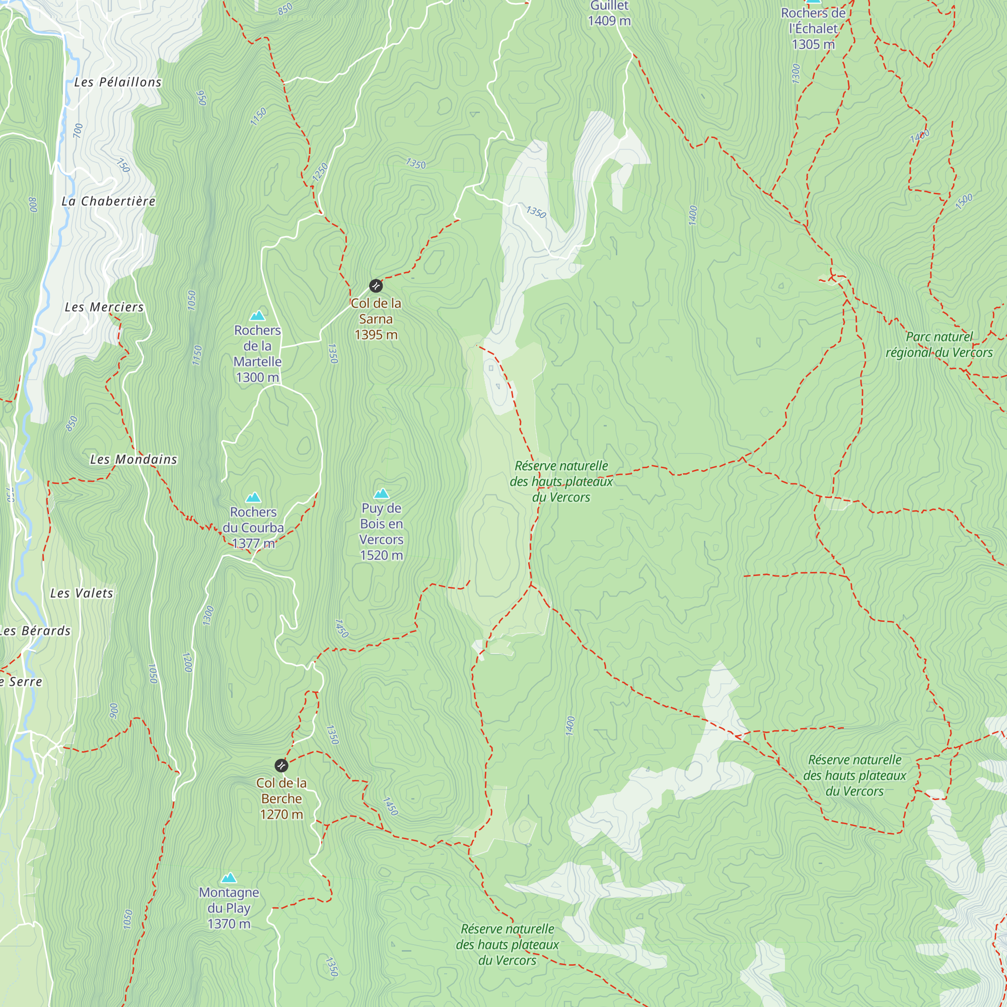 Bergerie de Darbounouse map